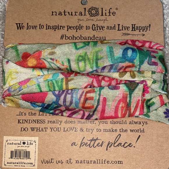 NEW “love” boho bandeau / hair band - Picture 5 of 5